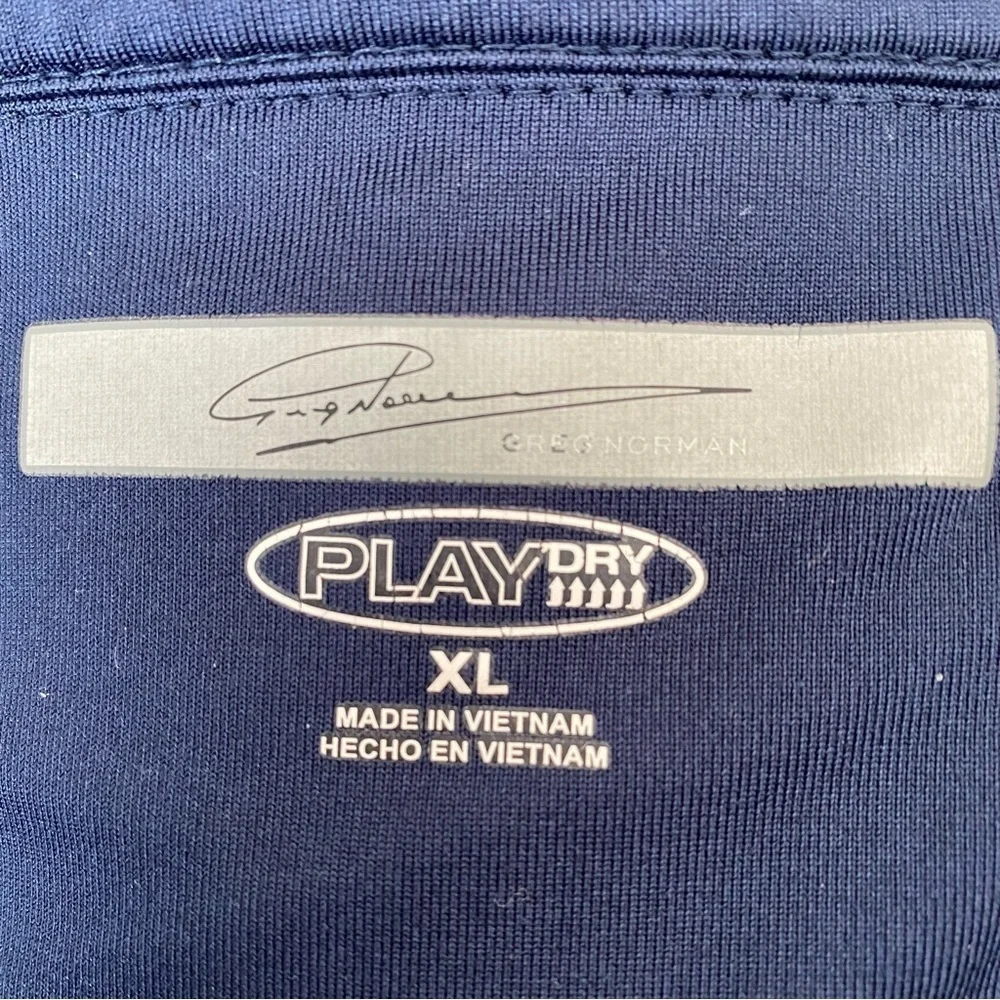 Greg Norman Performance Stretch 1/4 Zip Pull Over Shirt Size XL